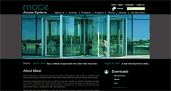 Desktop Screenshot of maceaccess.com
